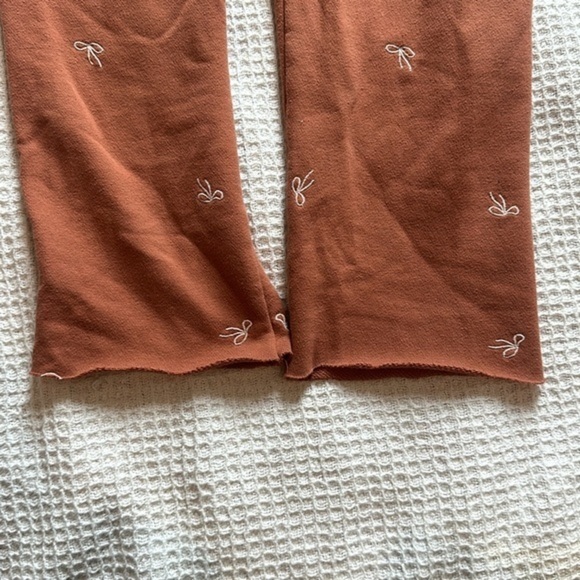 Madewell Bow Embroidered Retro Sweatpants size XXS - Picture 10 of 11